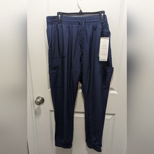 NWT Elite Med Women's Navy Blue scrub bottoms SIZE 2XL
